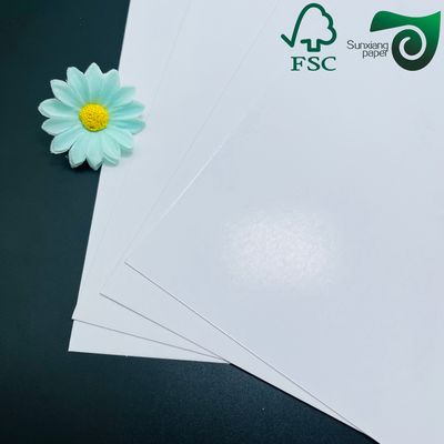 FSC Glossy Digital Coated Paper For Toner Printer 3 Inch Core 841mm Size