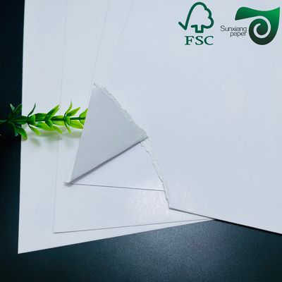 FSC 128gsm Digital Gloss Coated Paper 32cm 45cm Superior Printability For Menus