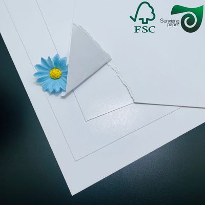 FSC 70gsm Single Sided Coated Paper C1S Inkjet Paper For Label Sheets