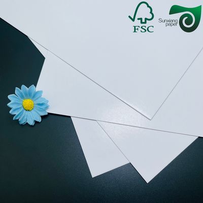 FSC 200gsm White Food Grade Cup Bowl Stock Paper Single Side PE Coated Board