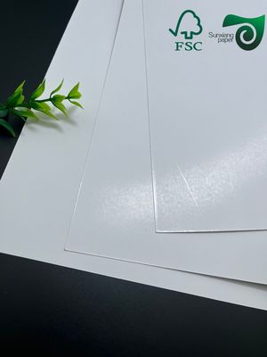 FSC 250gsm Single Sided Coated Food Board High Folding Resistance For Food Packaging