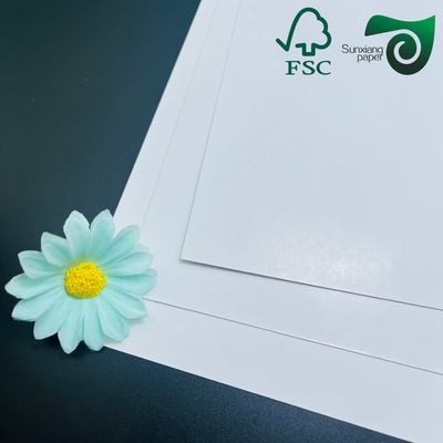FSC 200gsm Bowl Base Paper  100% Virgin Wood Pulp Single Side PE Coated