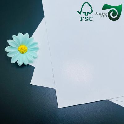 80lb 100lb C2S Matte Text Paper Double Side Printable Virgin Pulp Paper For Brochure Printing