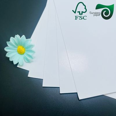 FSC 80gsm 120gsm 140gsm C2S Crystal White Gloss Paper Business   Periodical Printing