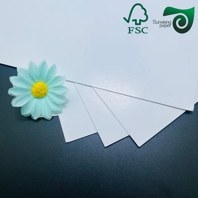 FSC230gsm 270gsm Double Sided Glossy American Bristol Paper Board Ideal For Sheet Printing