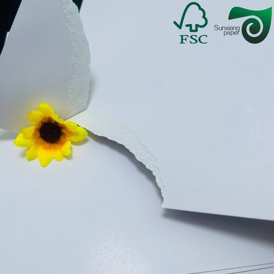 FSC230gsm 270gsm Double Sided Glossy American Bristol Paper Board Ideal For Sheet Printing