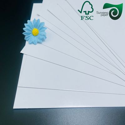 FSC Certified Glossy Black Core C2S Coated Paper For Playing Cards  Poker Decks 280gsm