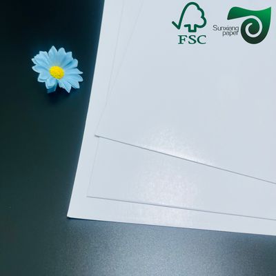 FSC C2S Glossy Couche Paper 100% Virgin Wood Pulp For Magazines Notebook Covers