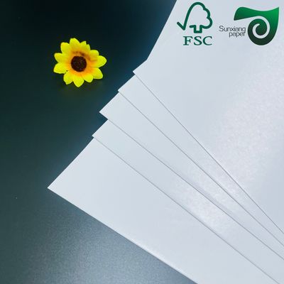 FSC 140gsm 150gsm White Double Sided Coated C2S Art Paper For Cover High End Printing