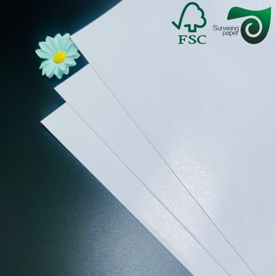 Premium White Cardboard Made from 100% Virgin Wood Pulp with High Brightness and Multiple GSM Options for Packaging and Printing