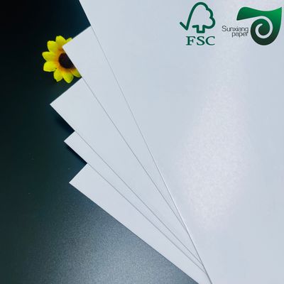 Premium White Cardboard Made from 100% Virgin Wood Pulp with High Brightness and Multiple GSM Options for Packaging and Printing