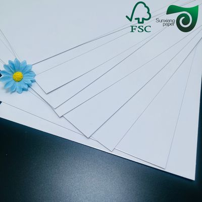 High Brightness White Cardboard Made from 100% Virgin Wood Pulp in 290gsm to 320gsm for Creative Packaging