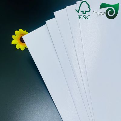 FSC 300gsm Food Grade C1S SBS Solid Paperboard Single Side Coated White Cardboard
