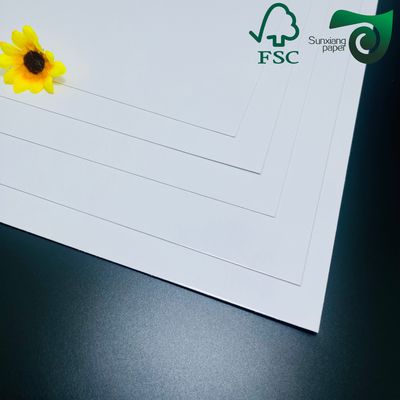 FSC Double Sided White 300GSM 350GSM C2S Glossy Art Board For Offset Printing