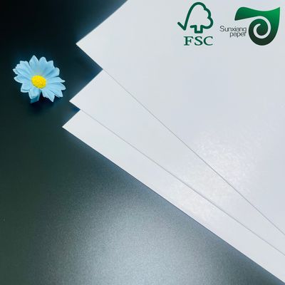 FSC Double Sided White 300GSM 350GSM C2S Glossy Art Board For Offset Printing