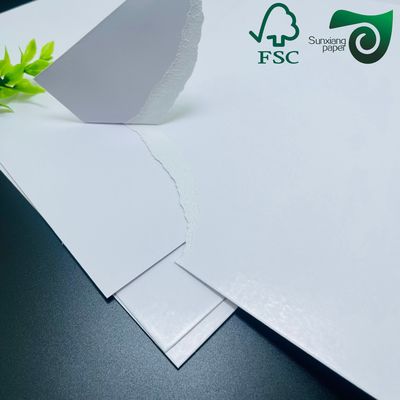 FSC Certified C1S Art Board 230gsm Custom Sheet Sizes For Greeting Cards Packaging