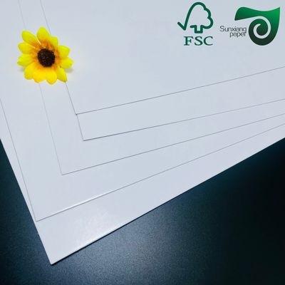 FSC Certified Custom Size C2S Art Paper  160gsm 180gsm  Ideal For Inkjet Printing  Books
