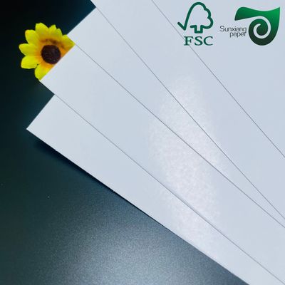 FSC Certified Custom Size C2S Art Paper  160gsm 180gsm  Ideal For Inkjet Printing  Books