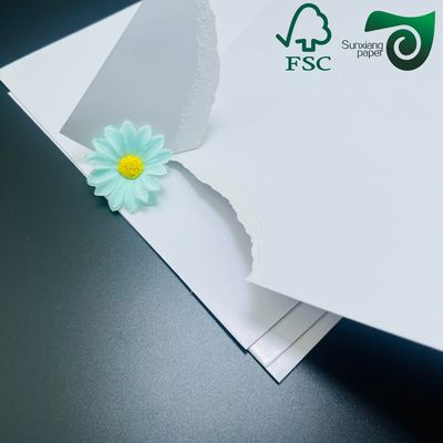 FSC 128gsm 150gsm Coated Gloss Digital Printing Paper Ideal For Menus Promotional Materials