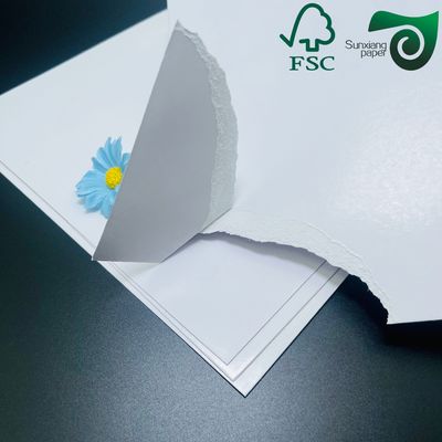 FSC Coated Gloss Digital Printing Paper 128gsm 150gsm For Menus   Kraft Paper Applications