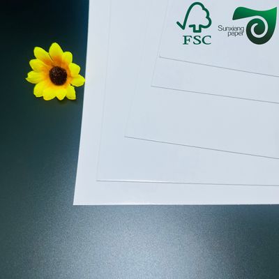 FSC Coated Gloss Digital Printing Paper 128gsm 150gsm For Menus   Kraft Paper Applications