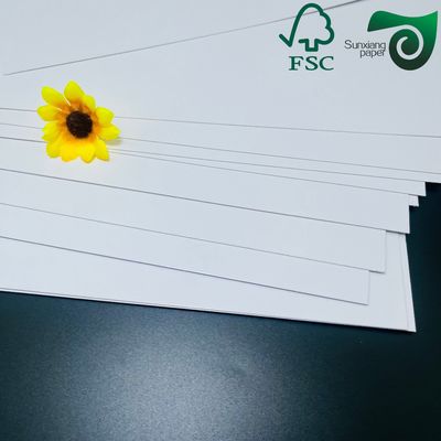 FSC Coated Gloss Digital Printing Paper 128gsm 150gsm For Menus   Kraft Paper Applications