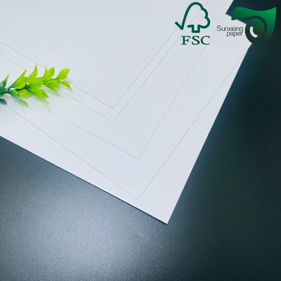 FSC Glossy C2S Art Paper Double Side Coated  High Smoothness  Whiteness