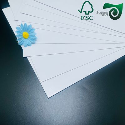 FSC Glossy C2S Art Paper Double Side Coated  High Smoothness  Whiteness