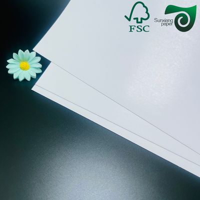 FSC Certified 170gsm 200gsm Double Side Glossy Matte Coated Paper  Ideal For Color Prints