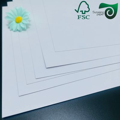 FSC Certified 170gsm 200gsm Double Side Glossy Matte Coated Paper  Ideal For Color Prints