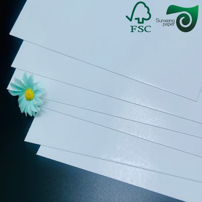 FSC Certified 170gsm 200gsm Double Side Glossy Matte Coated Paper  Ideal For Color Prints
