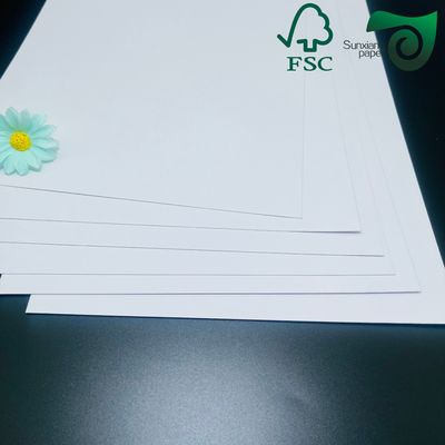 FSC Certified 170gsm 180gsm Double Side Coated  C2S Art Paper Virgin Wood Pulp For Trademarks