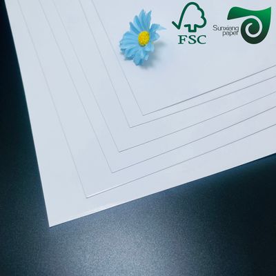 FSC 180gsm 200gsm C2S Glossy White Art Paper  Ideal For Catalog Printing