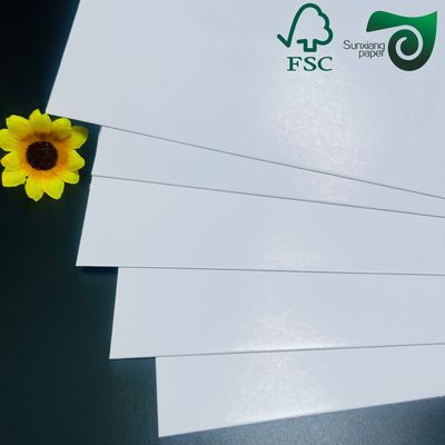 FSC Certified 115gsm 300gsm C2S Art Board 2 Side Couche Glossy Coated Paper  Anti Curl