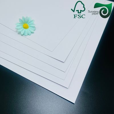 FSC Certified 115gsm 300gsm C2S Art Board 2 Side Couche Glossy Coated Paper  Anti Curl