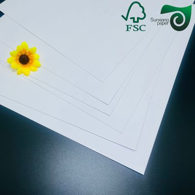 FSC Certified Recyclable White C2S Coated Paper  300gsm 350gsm  Highly Polished