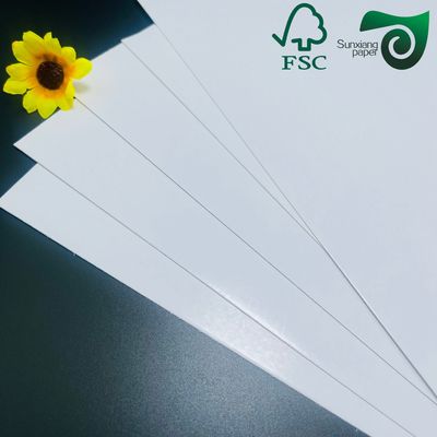250gsm 300gsm FSC American Bristol Paper Board  Ideal For Sheet Printing Applications