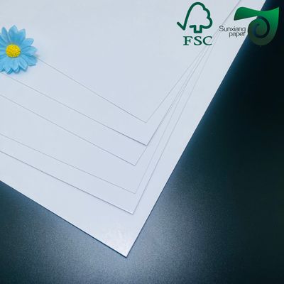 250gsm 300gsm FSC American Bristol Paper Board  Ideal For Sheet Printing Applications