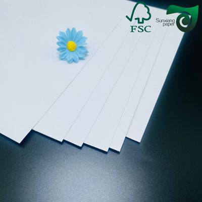 Trademark Grade FSC C2S Art Paper 180gsm, Double Side Coated Virgin Wood Pulp