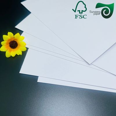 FSC 300gsm C2S Double Side Glossy Coated Laser Paper Card For Digital Printing Paper