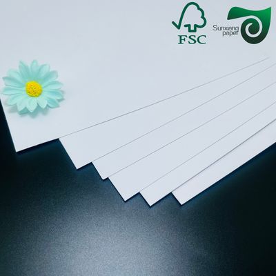 FSC 300gsm C2S Double Side Glossy Coated Laser Paper Card For Digital Printing Paper