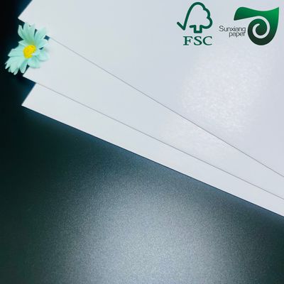 Trademark Grade FSC C2S Art Paper 180gsm, Double Side Coated Virgin Wood Pulp