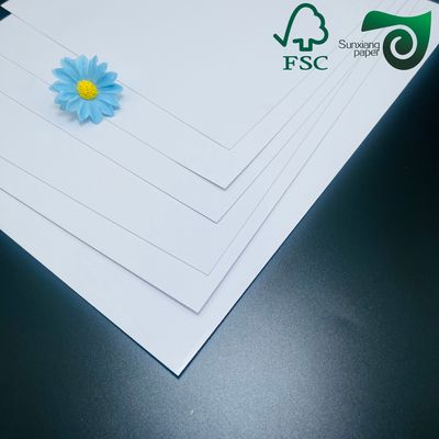 Trademark Grade FSC C2S Art Paper 180gsm, Double Side Coated Virgin Wood Pulp