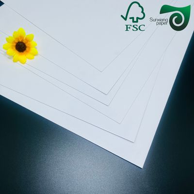 Trademark Grade FSC C2S Art Paper 180gsm, Double Side Coated Virgin Wood Pulp