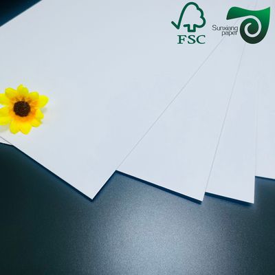 Super Glossy C2S Coated Art Paper 115gsm 250gsm 400mm 500mm Widths