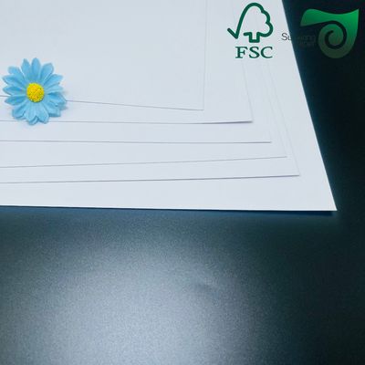 FSC 100grs 128grs 157grs White Coated Cardboard Brilliant Coated Face C2S Couche Paper