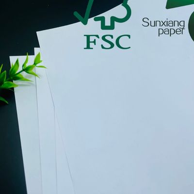FSC Certified Virgin Wood Pulp High Bulky Book Paper 65g 70g 75g Sheets  Reels