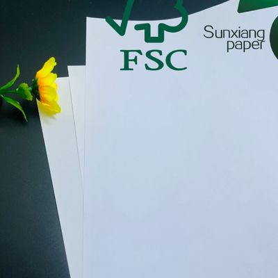 FSC Certified 80gsm 90gsm Super White Offset Paper  Superior Printing Performance