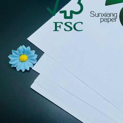 FSC Certified 80gsm 90gsm Super White Offset Paper  Superior Printing Performance