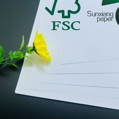 FSC Certified 80gsm 90gsm Super White Offset Paper  Superior Printing Performance
